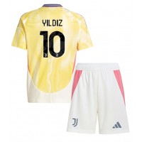 Dres Juventus Kenan Yildiz #10 Preč pre deti 2024-25 Krátky Rukáv (+ trenírky)